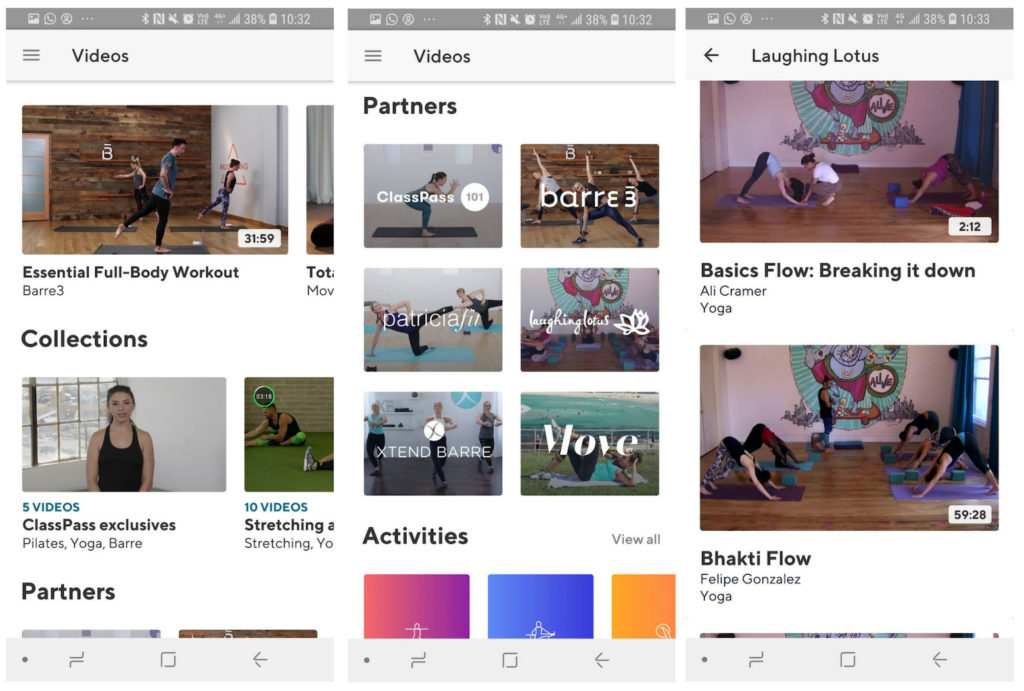 classpass app video