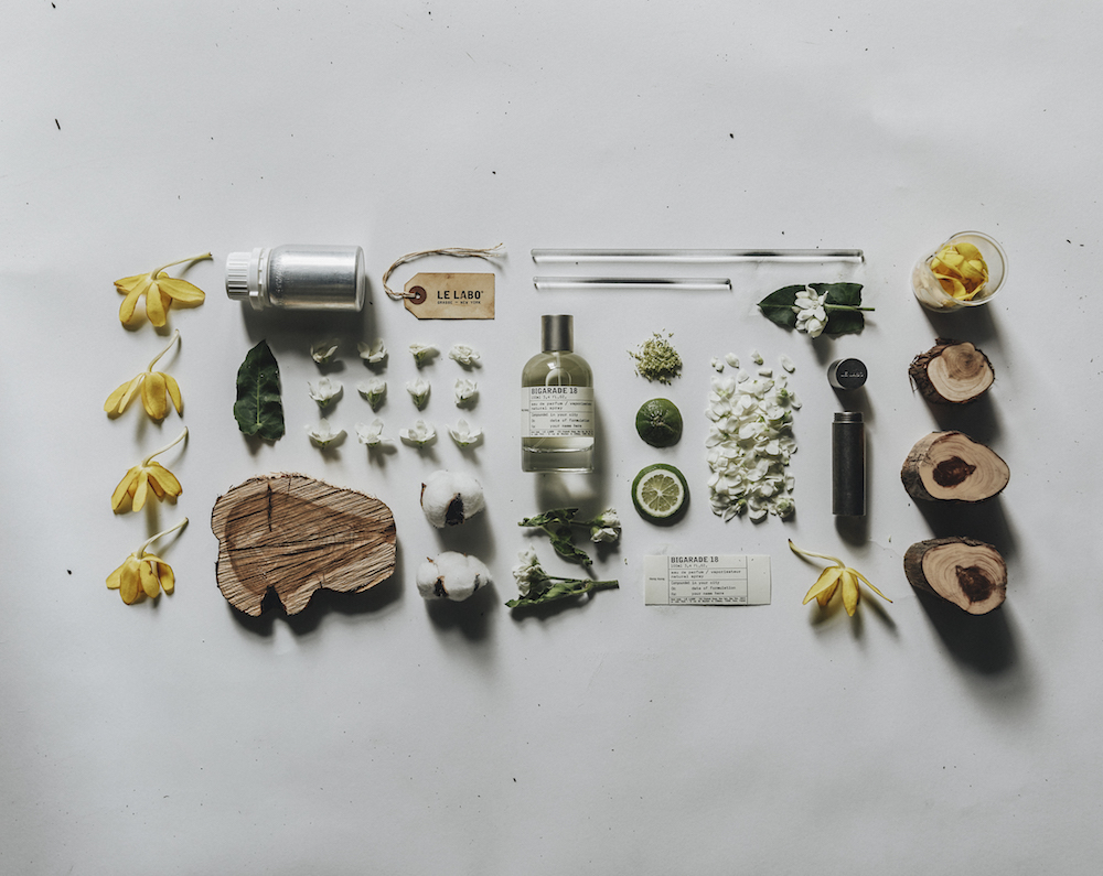 le labo flat lay