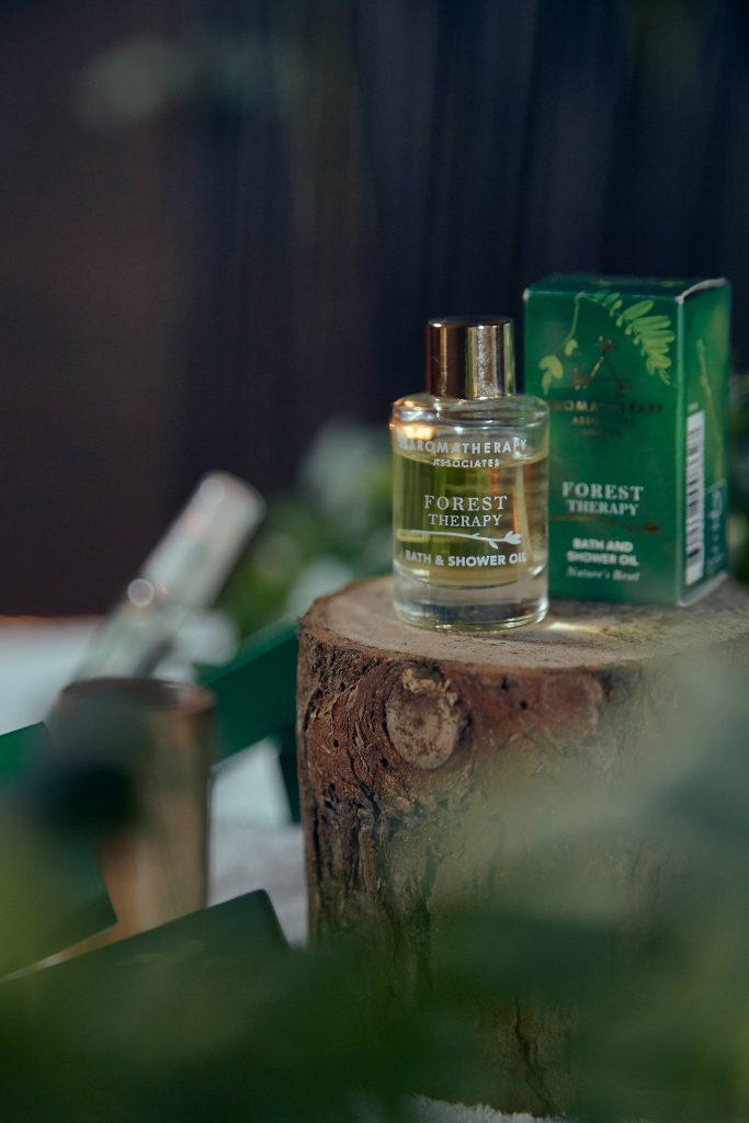 Forest Therapy essential oil treatment at The Oriental Spa, Hong Kong
