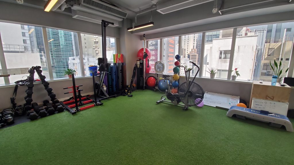 Precision Fitness Hong Kong gym corner