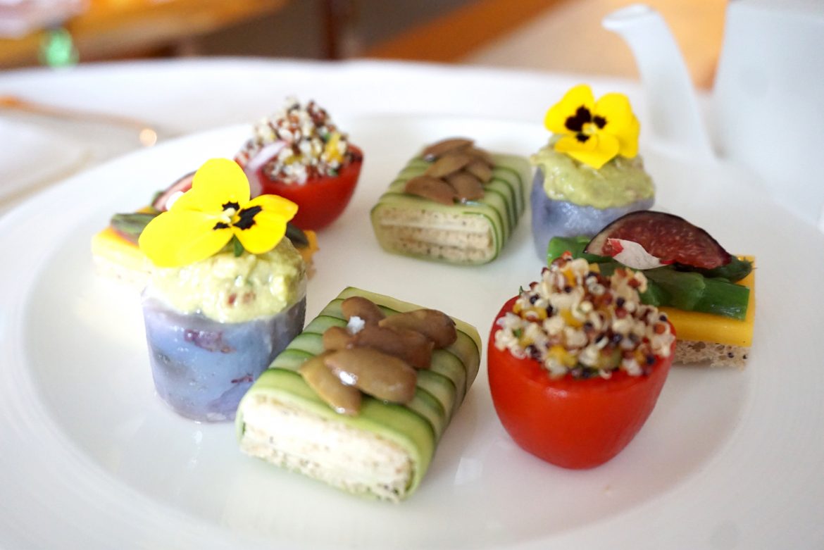 vegan afternoon tea four seasons hong kong DSC06467