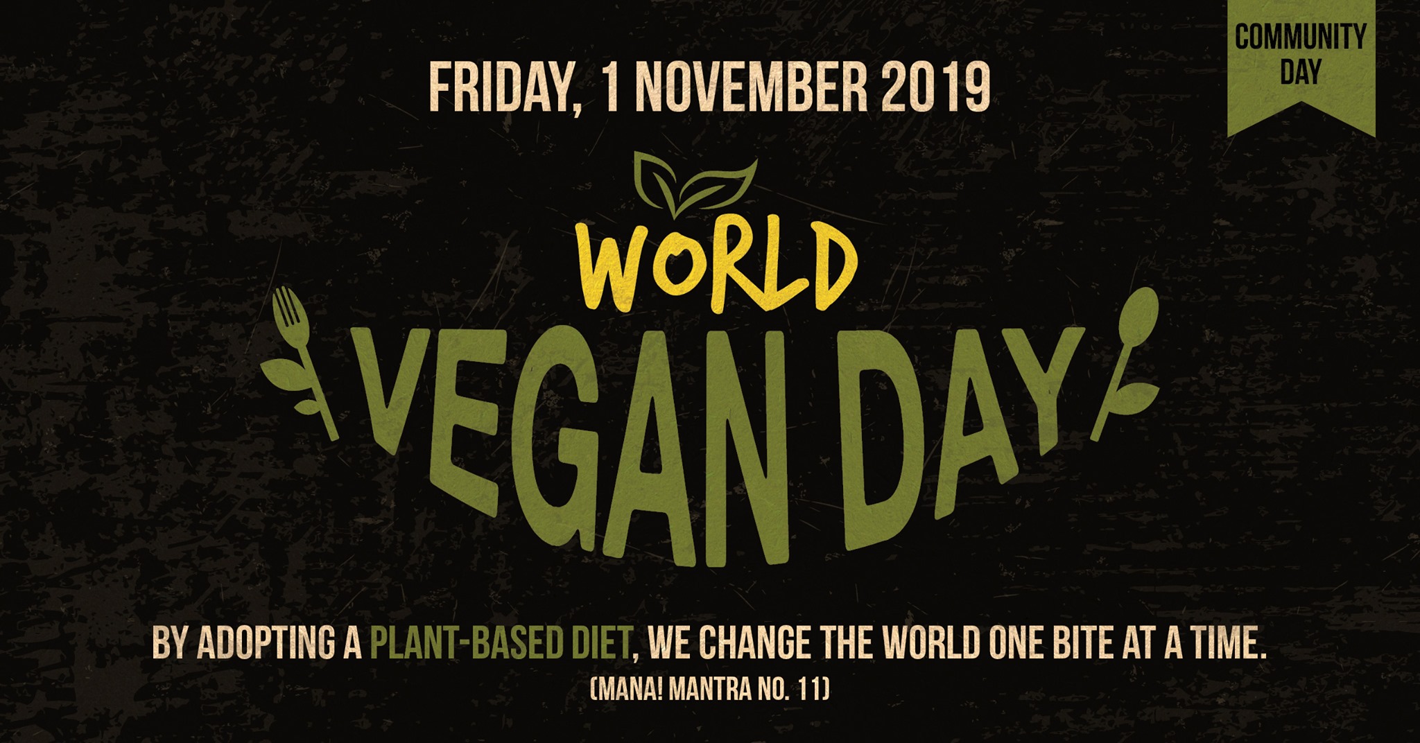 World Vegan Day Mana 2019