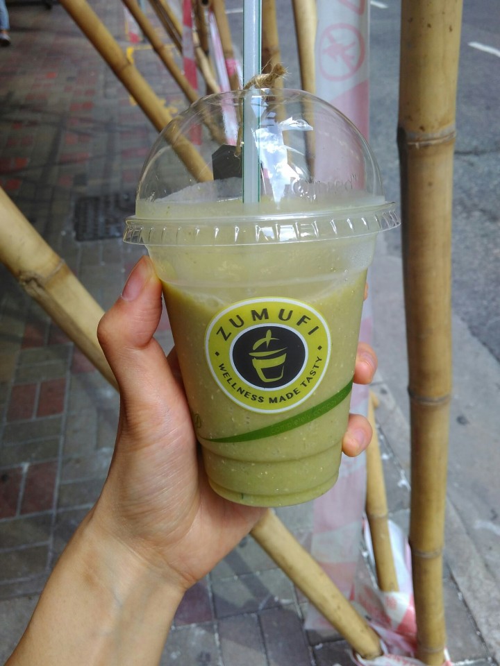 Zumufi Hong Kong green smoothie